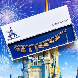 2022 Disney Parks 50th Anniversary Vault Charm Bracelet NWT